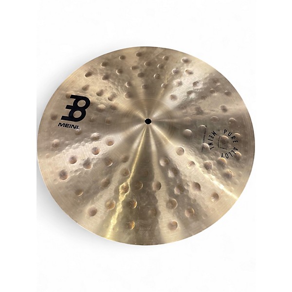 Used MEINL 18in Pure Alloy Extra Hammered Crash Cymbal