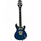 Used PRS SE Custom 24 Blue Solid Body Electric Guitar thumbnail
