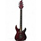 Used Schecter Guitar Research C1 Apocalypse FR-S Red Solid Body Electric Guitar thumbnail