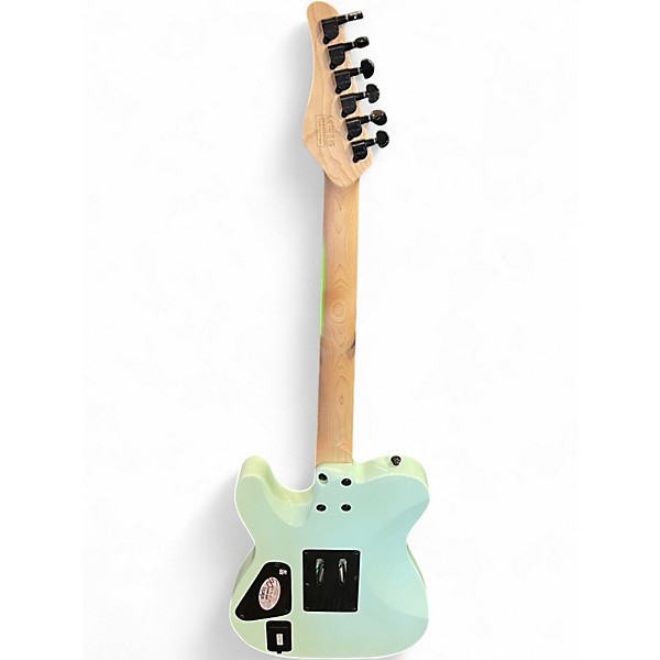 Used Schecter Guitar Research SUNVALLEY SUPERSHREDDER PT Seafoam Green Solid Body Electric Guitar