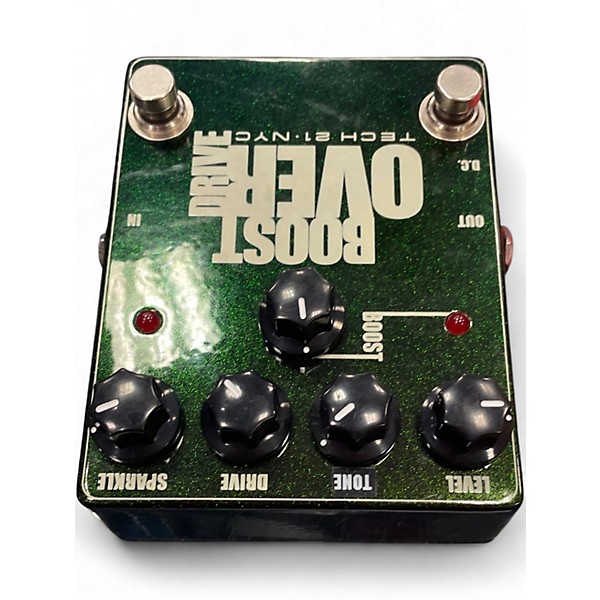 Used Tech 21 BOOST OVERDRIVE Effect Pedal