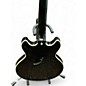 Used D'Angelico PREMIER MINI DC Black Hollow Body Electric Guitar