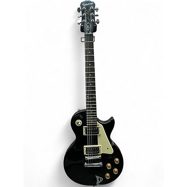 Used Epiphone Les Paul 100 Bolt On Black Solid Body Electric Guitar