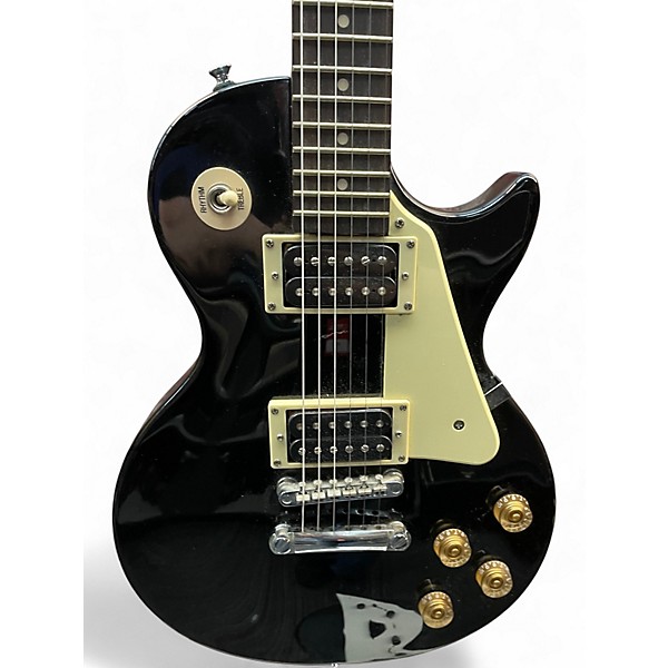 Used Epiphone Les Paul 100 Bolt On Black Solid Body Electric Guitar