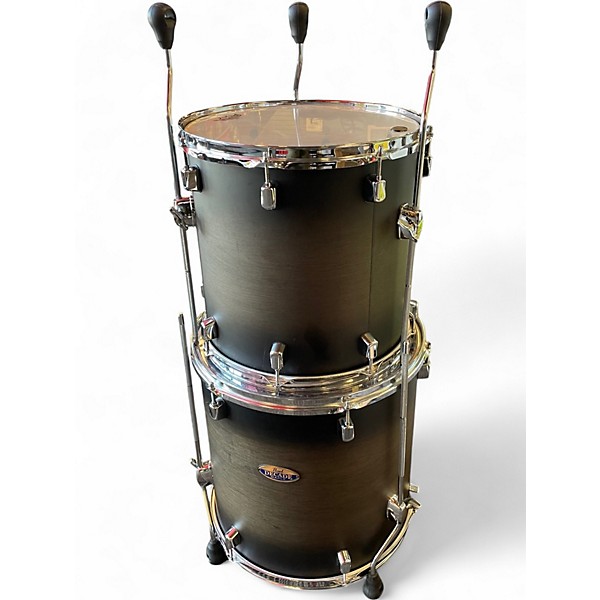 Used Pearl 6 Piece DECADE Satin Black Drum Kit