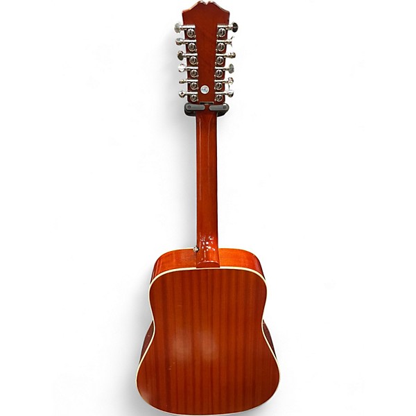 Used Epiphone Hummingbird 12 String Vintage Sunburst 12 String Acoustic Electric Guitar