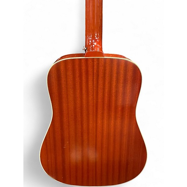 Used Epiphone Hummingbird 12 String Vintage Sunburst 12 String Acoustic Electric Guitar