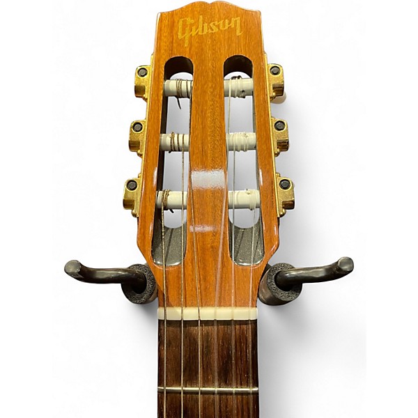 Used Gibson CHET ATKINS Black Classical Acoustic Electric Guitar