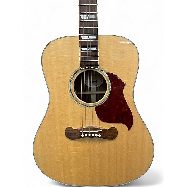 Used Gibson DELUXE STUDIO Natural Acoustic Electric Guitar