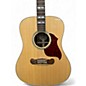 Used Gibson DELUXE STUDIO Natural Acoustic Electric Guitar