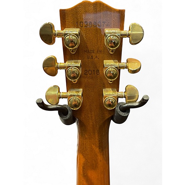 Used Gibson DELUXE STUDIO Natural Acoustic Electric Guitar