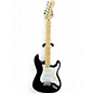 Used Squier SONIC STRAT Black Solid Body Electric Guitar thumbnail