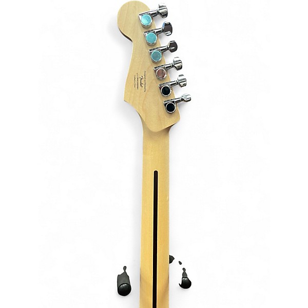 Used Squier SONIC STRAT Black Solid Body Electric Guitar