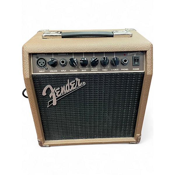 Used Fender Acoustasonic 15 Acoustic Guitar Combo Amp