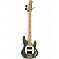 Used Sterling by Music Man RAY4HH Green Electric Bass Guitar thumbnail