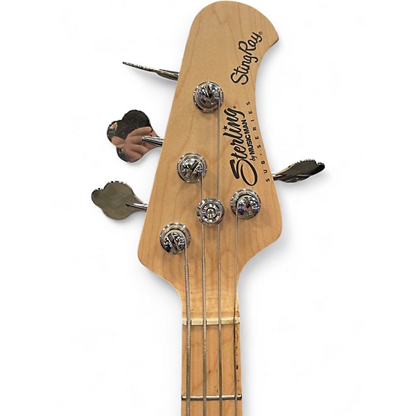 Used Sterling by Music Man RAY4HH Green Electric Bass Guitar