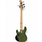 Used Sterling by Music Man RAY4HH Green Electric Bass Guitar