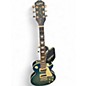 Used Epiphone Les Paul Traditional Pro IV Blue Solid Body Electric Guitar thumbnail