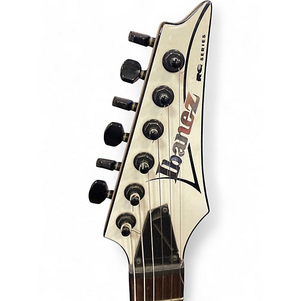 Used Ibanez RG2EX2 White Solid Body Electric Guitar