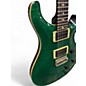 Used PRS Custom 24 10 Top Emerald Green Solid Body Electric Guitar