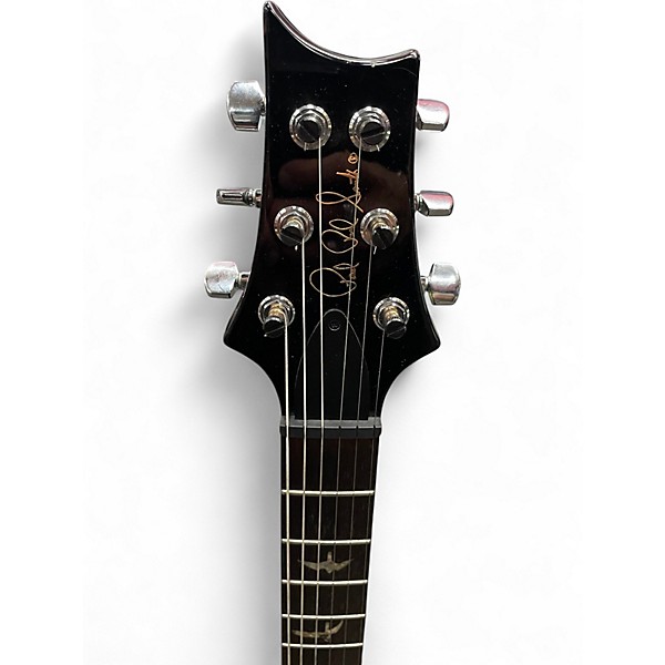 Used PRS Custom 24 10 Top Emerald Green Solid Body Electric Guitar