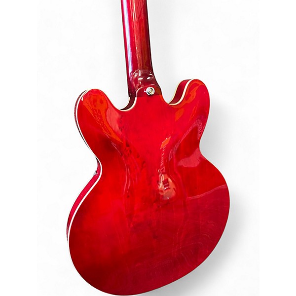 Used Epiphone Dot Cherry Hollow Body Electric Guitar