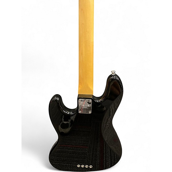 Used Fender American Standard Jazz Bass Black Electric Bass Guitar
