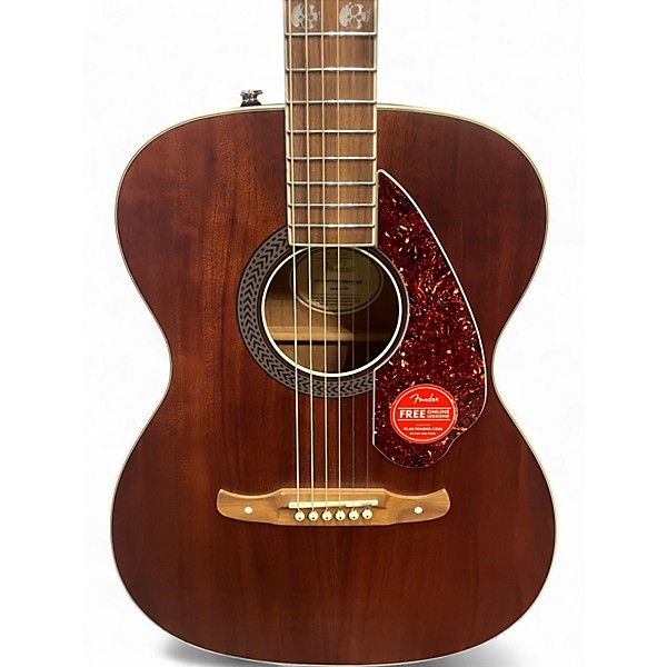 Used Fender Tim Armstrong Hellcat Antique Natural Acoustic Electric Guitar
