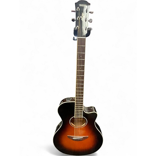 Used Yamaha APX600 2 Color Sunburst Acoustic Electric Guitar
