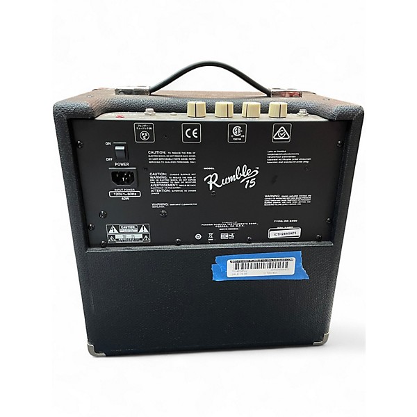 Used Fender Rumble V3 15w 1x8 Bass Combo Amp