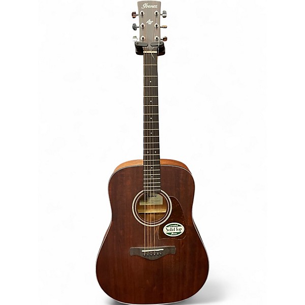 Used Ibanez AW54 Mahogany Acoustic Guitar