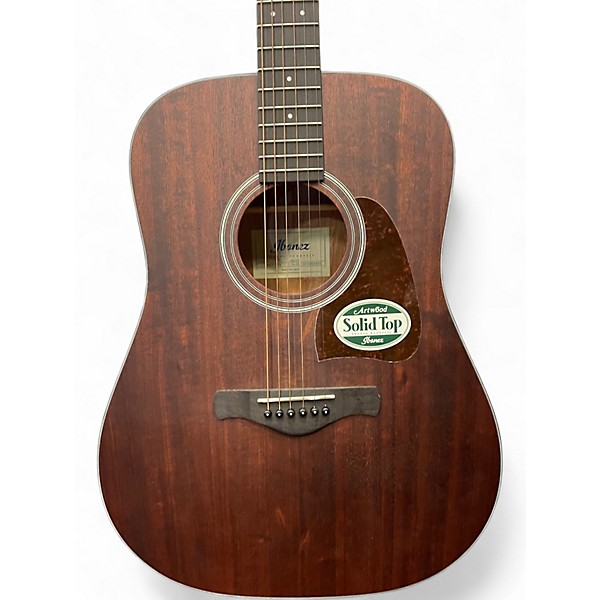 Used Ibanez AW54 Mahogany Acoustic Guitar