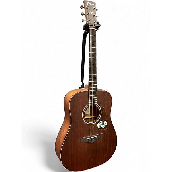 Used Ibanez AW54 Mahogany Acoustic Guitar