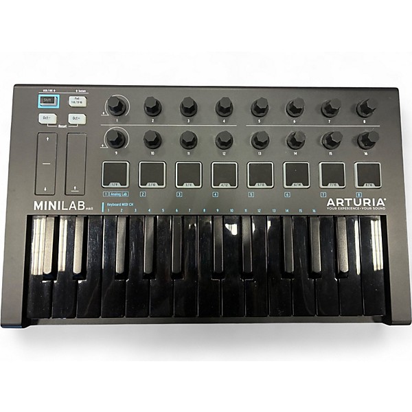 Used Arturia Minilab MKII MIDI Controller