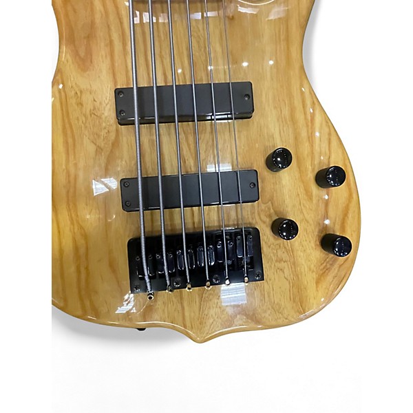 Used Ksd Burner Natural Electric Bass Guitar