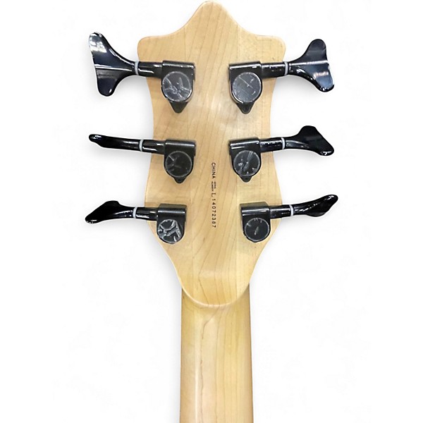 Used Ksd Burner Natural Electric Bass Guitar