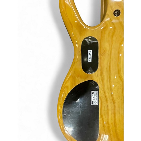 Used Ksd Burner Natural Electric Bass Guitar