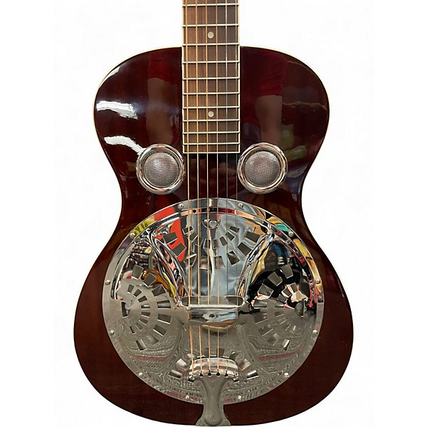 Used Regal RD40 Mahogany Resonator Guitar