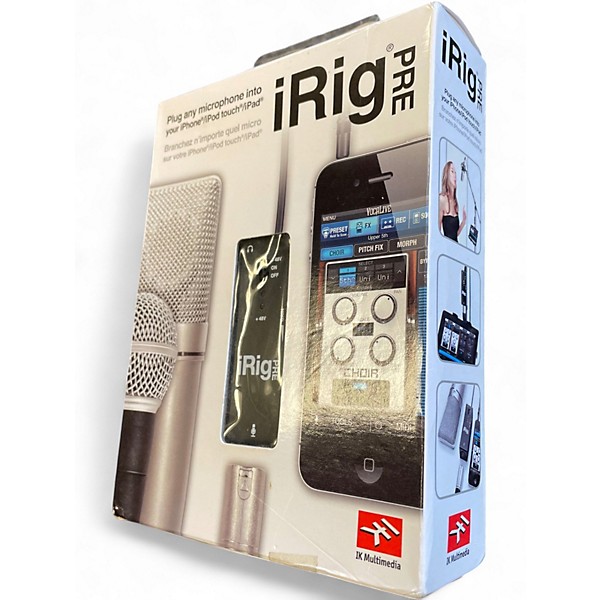 Used IK Multimedia iRigPre Audio Interface