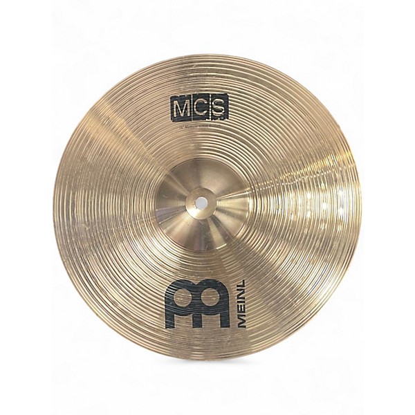 Used MEINL 14in mcs medium hi hat pair Cymbal
