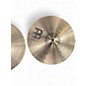 Used MEINL 14in mcs medium hi hat pair Cymbal