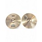 Used MEINL 14in mcs medium hi hat pair Cymbal