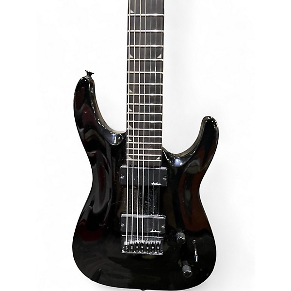 Used Jackson JS22-7 DKA HT Black Solid Body Electric Guitar