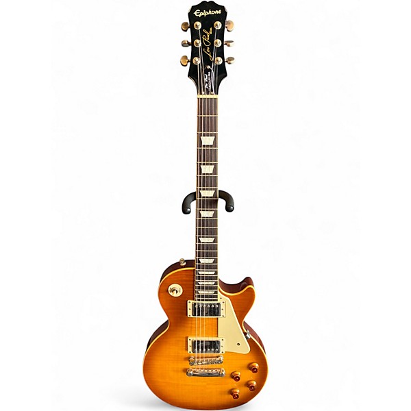 Used Epiphone Les Paul Standard Pro Honey Burst Solid Body Electric Guitar