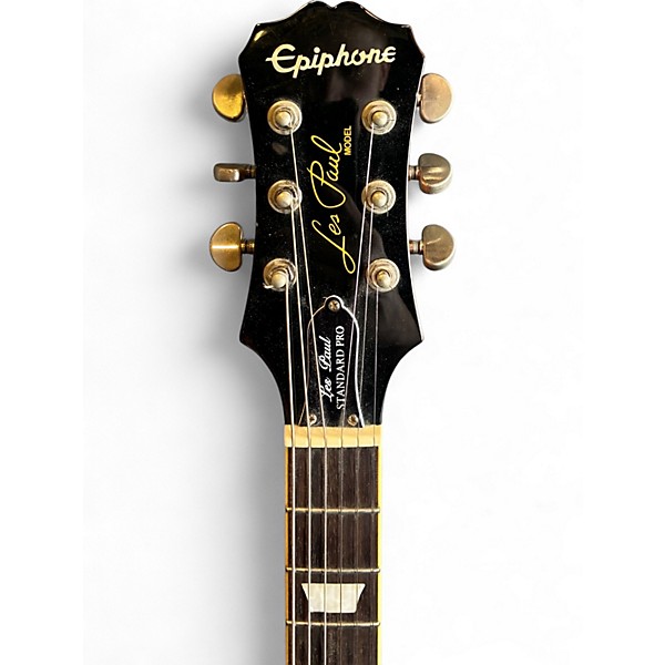 Used Epiphone Les Paul Standard Pro Honey Burst Solid Body Electric Guitar