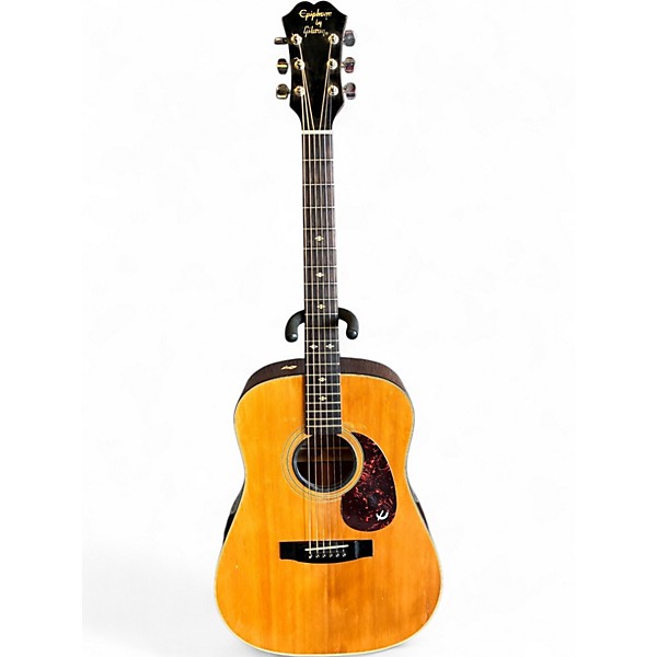 Used Epiphone PR350S Natural Acoustic Guitar