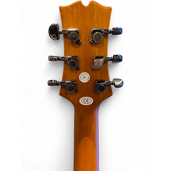 Used Mitchell MX430QAB Black Acoustic Electric Guitar