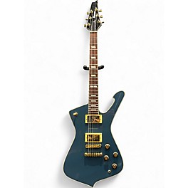 Used Ibanez IC420 Blue Solid Body Electric Guitar