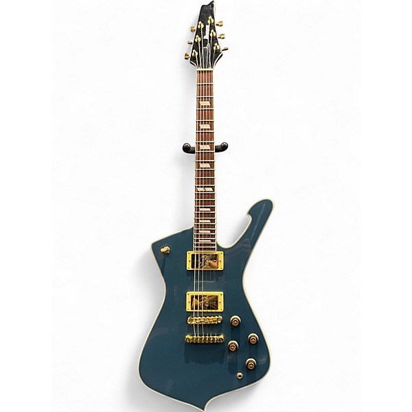 Used Ibanez IC420 Blue Solid Body Electric Guitar