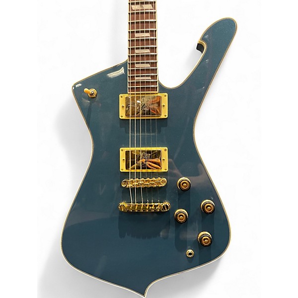 Used Ibanez IC420 Blue Solid Body Electric Guitar